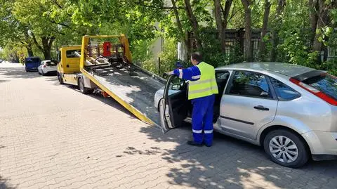 Akcja policji w Wawrze