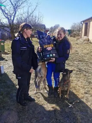 Policjantka z Charkowa otrzymała pomoc od siedleckiej policji