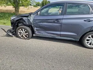 Tragiczny wypadek pod Karwaczem, zginął motocyklista