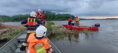 40-latek wypadł z łódki do Wisły