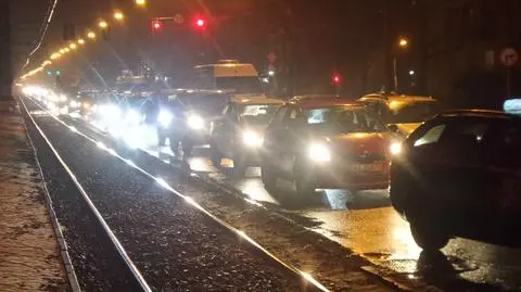 Zderzenie z autokarem na Pradze Południe