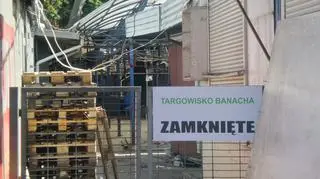 Bazar na Banacha został zamknięty 