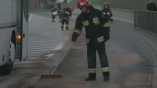 Akcja służb w rejonie ronda Starzyńskiego