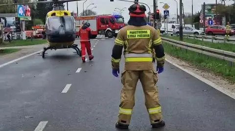 Lądował helikopter Lotniczego Pogotowia Ratunkowego