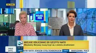 Ewa Gawor w programie "Wstajesz i wiesz" o utrudnieniach