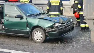 Wypadek na trasie S8