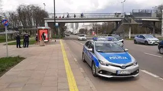 Protest w alei Niepodległości