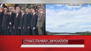 Samoloty i śmigłowce w defiladzie 