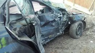 Wypadek w miejscowości Witki