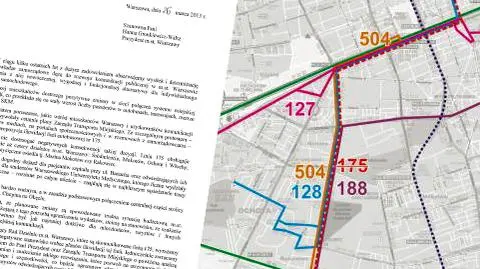 Dzielnice walczą o 175. ZTM tłumaczy, jak żyć bez