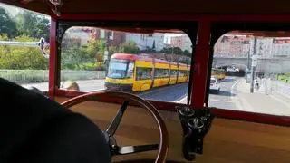 Przejazd przedwojennym autobusem Somua