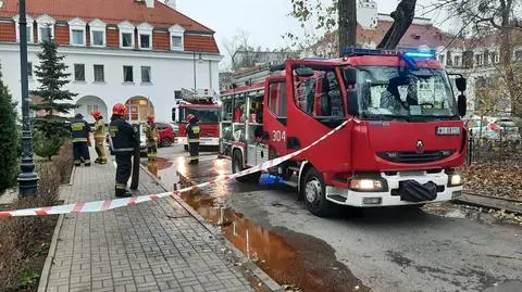 Pożar w kamienicy, jedna osoba nie żyje