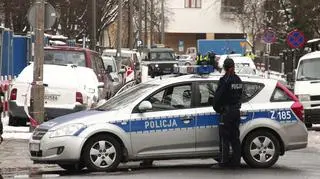 Policja zablokowała Niekłańską