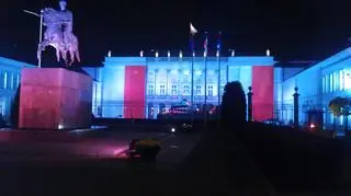 Iluminacja pałacu