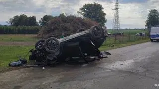 Wypadek w miejscowości Stróżewko