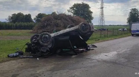 Wypadek w miejscowości Stróżewko