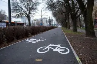 Rowerowa autostrada na Puławskiej jest już przejezdna w całości 