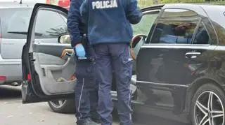 Akcja policji na Siedleckiej