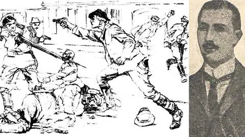 Wrzucił bombę do powozu carskiego komisarza. Był legendą