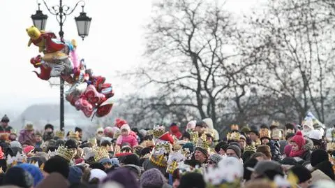 Orszak Trzech Króli na ulicach Śródmieścia