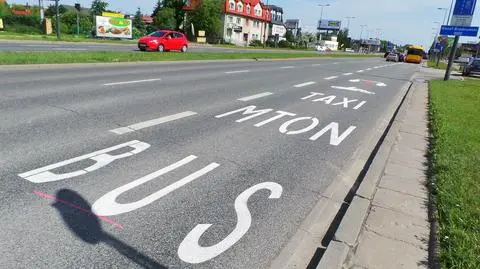 Nowy buspas na Radzymińskiej