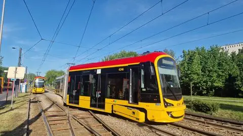 Na Mokotowie wykoleił się tramwaj