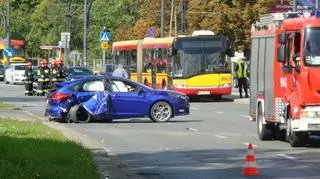 Kolizja na Grochowskiej