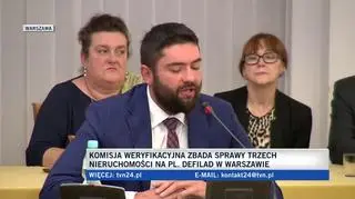 J. Jóźwiak przed komisją reprywatyzacyjną (1)