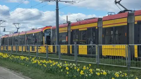 Gwałtowne hamowanie, pasażer przewrócił się w tramwaju