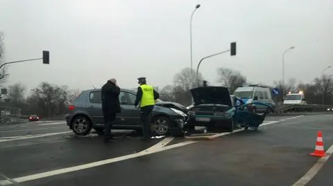 Zderzyli się na środku skrzyżowania