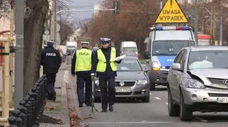 Wypadek na ul. Puławskiej