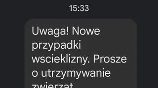 Alert RCB, który we wtorek otrzymali mieszkańcy Mazowsza