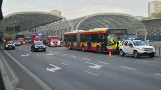 Zderzenie z autobusem miejskim na S8