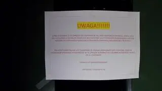 Informacja o nakazie ewakuacji