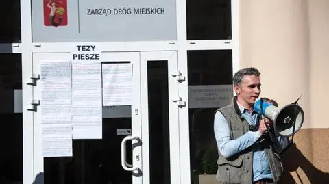 Piesza Masa Krytyczna przyszła do drogowców 