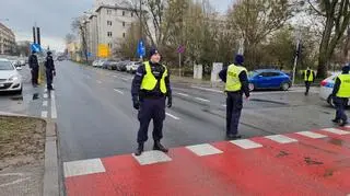 Na Ochocie znaleziono przedmiot przypominający pocisk