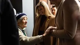 Ołena Zełenska odwiedziła Muzeum Powstania Warszawskiego
