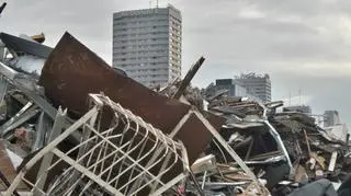 Rozbiórka pawilonów przy Marszałkowskiej