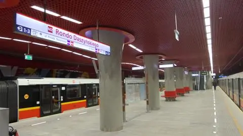Metro na skróconej trasie. Jedna stacja zamknięta na tydzień
