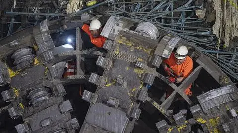 Maria wydrążyła pierwszy tunel metra na Bródnie