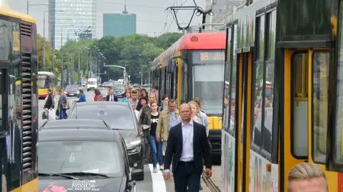 Zderzenie w samym centrum. Stanęły tramwaje