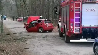 Tragiczny wypadek pod Otwockiem 