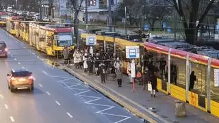 Tramwaj wykoleił się na pętli Gocławek