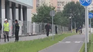 Akcja policji na Białołęce