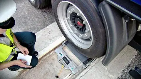 Wagą w przeciążone tiry