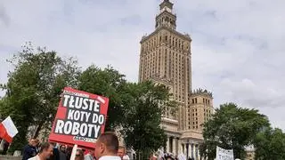 Protest rolników w Warszawie