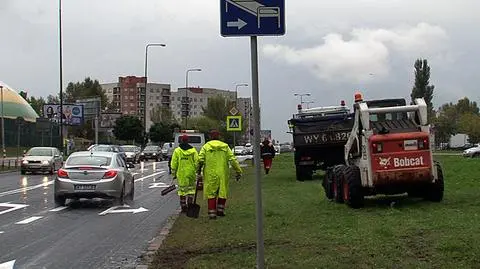 Wyremontowali ul. Pileckiego. Rano tylko porządkowali