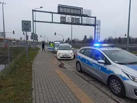 Kolizja z udziałem nietrzeźwego kierowcy na Lazurowej