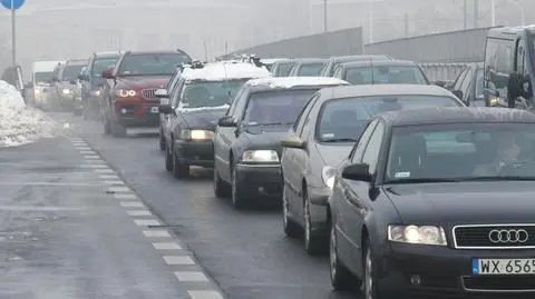 Korki i wypadek: sytuacja na ulicach