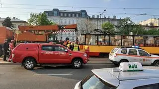 Kobieta została potrącona przez tramwaj 